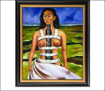 Frida Kahlo est à l'origine du tableau "La Colonne brisée".