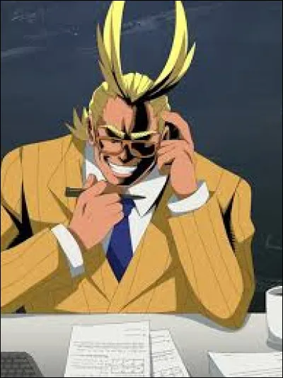 All Might adore les bonbons au(x)