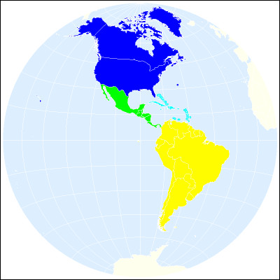 Combien y a-t-il de pays en Amérique centrale ?