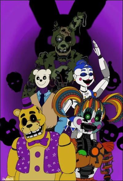 Quel est le seul membre de la famille Afton qui ne possède pas d'animatronique ?