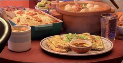 Dans quel Disney peut-on voir tout ces plats ?