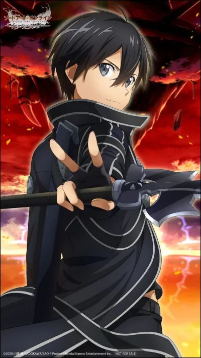 Son pseudonyme dans les jeux est Kirito ! Mais il a un prénom, non ? Alors lequel est-ce ?
