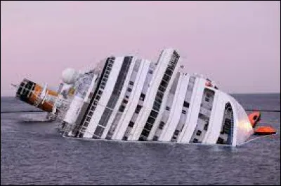 Comment s'appelle le paquebot de croisière qui a fait naufrage en Méditerranée le 13 janvier 2012 ?