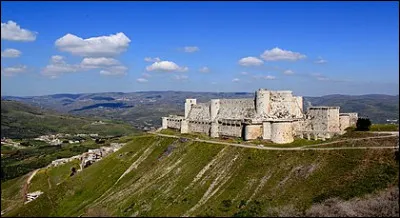 Aujourd'hui, dans quel pays la forteresse appelée krak des Chevaliers est-elle située ?