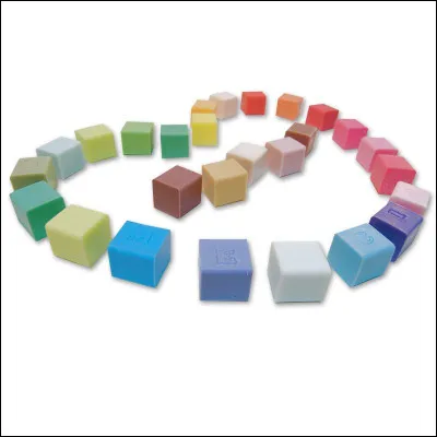 De quelle couleur sont ces savons ?