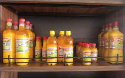 Au Brésil le beurre se vend aussi en bouteilles.