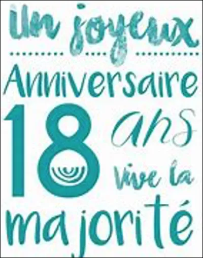 De 1792 à 1974, l'âge de la majorité civile était fixée à 20 ans.
