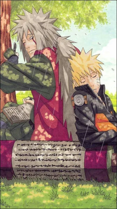 Combien de temps a duré l’entraînement de Naruto avec Jiraya ?