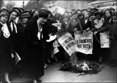 En 1944, qui obtient le droit de vote ?