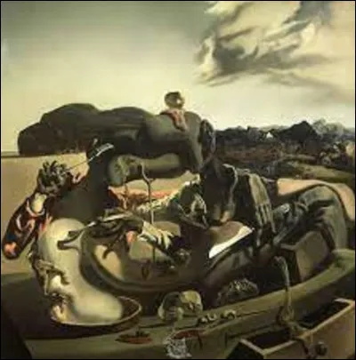 Lequel de ces trois surréalistes a exécuté cette huile sur toile nommée ''Cannibalisme de l'automne'', en 1936 ?