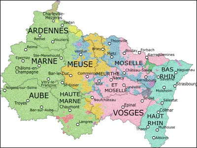 Metz est la préfecture de la région administrative du Grand Est