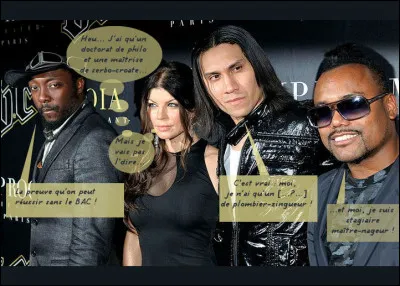 La musique, ça peut être sans diplôme... pour certains ! Mais il ne faut pas avoir un haricot dans le cerveau, non ?