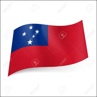 De quelle(s) couleur(s) est ce drapeau ?