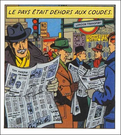 Comme on le voit sur ce témoignage, les Anglais ne boivent pas que du thé, ils lisent aussi les journaux... Que nous enseigne cette locution ?