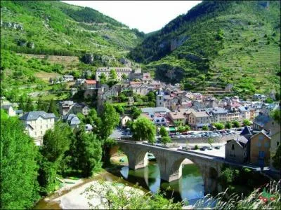 Sainte-Enimie, dans les gorges du Tarn, se trouve dans le dpartement :