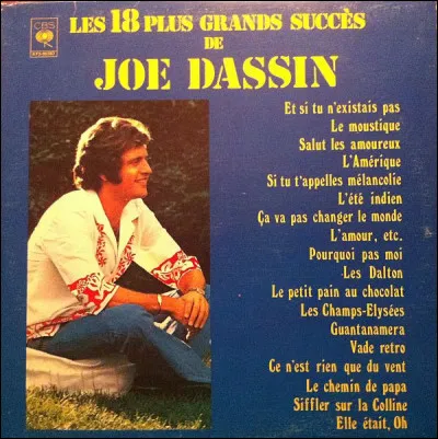 Quelle est cette chanson d'amour de 1975, interprétée par Jo Dassin ?