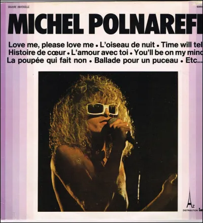Quelle est cette chanson d'amour de 1966, interprétée par Michel Polnareff ?