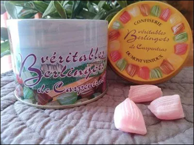 La ville célèbre pour ses berlingots, c'est Carpentras.