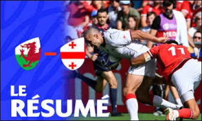 Quel a été le score de Géorgie-Pays-de-Galles ?
