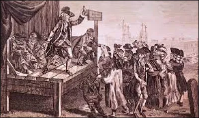 Il est charlatan et fait l'article devant les malades. Il est dit qu'il vient d'Orvieto, en Italie.
L'image correspond-elle à ce qu'il faut bien appeler vendeur de poudre de perlimpinpin ?