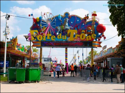 Dans quel arrondissement se déroule la Foire du Trône de Paris ?