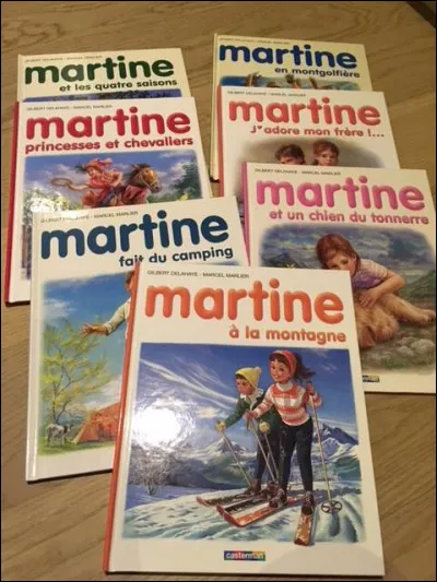 Dans la série littéraire "Martine", quel est le titre du premier album ?