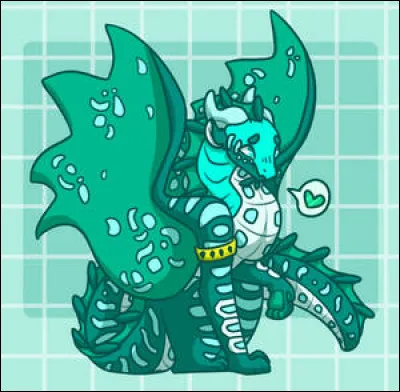 Quelle couleur parmi celles-ci voudrais-tu pour tes écailles d'Aile de Mer ?