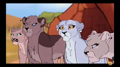 Quel est le nom de la cheffe de chasse de la tribu que Feu essaye d'avoir ?