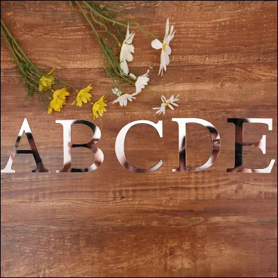 Par quelle lettre commence ton prénom ?