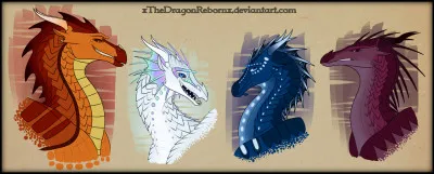 Qui sont les dragonnets que fait voir Spectral à Lune Claire avant qu'elle parte ?