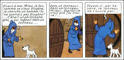Quel est le moyen de locomotion de Tintin sur la couverture de l'album ''Le Crabe aux pinces d'or'' ?