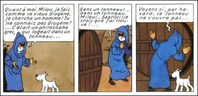 Quel est le moyen de locomotion de Tintin sur la couverture de l'album ''Le Crabe aux pinces d'or'' ?
