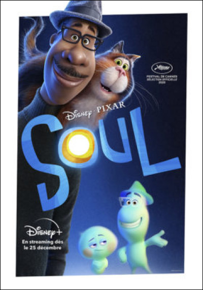 Quel est le prénom du héros jazzman dans le dessin animé Pixar ''Soul'' ?