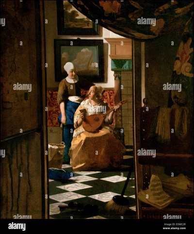 Quel est ce tableau peint par Johannes Vermeer ?