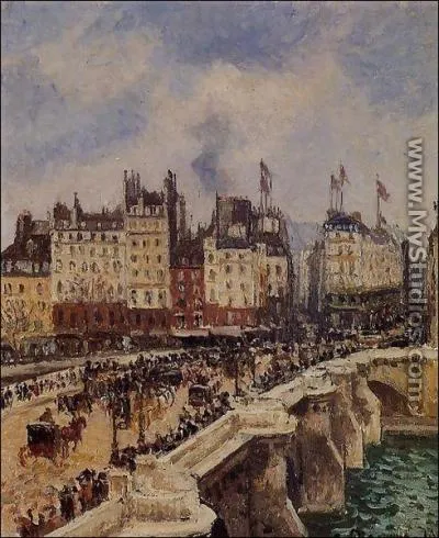 Quel peintre a reprsent 'Le pont Neuf', le plus ancien pont de Paris ?