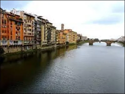 Ce fleuve, long de 241 km, prend sa source dans les Apennins puis décrit une grande boucle vers le sud et coule vers l'ouest, arrosant Florence et Pise, avant de rejoindre la Méditerranée, au nord de Livourne : c'est l'/la/le ...