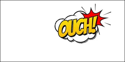 Quelle onomatop&eacute;e se dit ''ouch'' en anglais ?