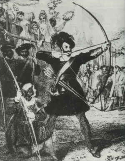 Dans quel pays eut lieu la première compétition de tir à l'arc, en 1583 ?