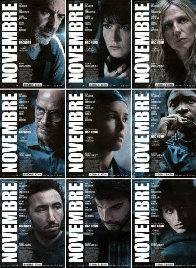 "November" est le titre d'un film interprété par Gilles Lellouche.