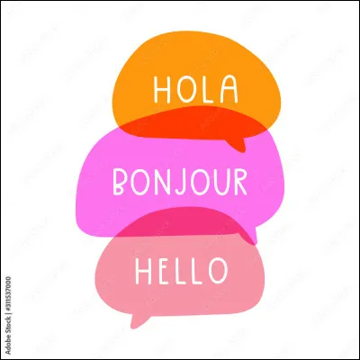 Comment écrit-on "bonjour" ?
