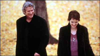 Selon le titre d'un film avec Richard Gere et Winona Ryder, dans quelle ville est l'automne ?