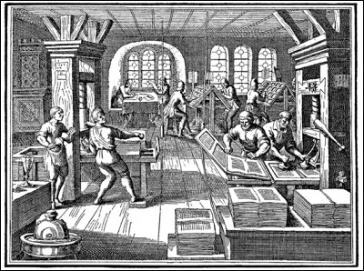 Dans quelle ville allemande a été mise au point l'imprimerie, par Gutenberg ?