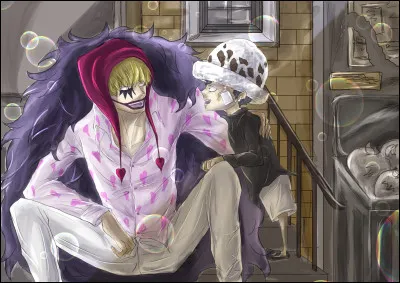 De son vrai nom Rosinante, il est un espion de la Marine infiltrant l'équipage des Don Quichotte. Il s'est sacrifié pour sauver Law alors qu'il n'était qu'un enfant. Qui est-il ?