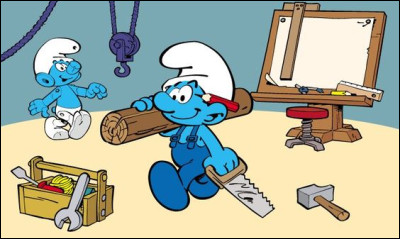 Comment s'appelle le roi créé par le Schtroumpf bricoleur dans l'album ''On ne schtroumpfe pas le progrès'' ?