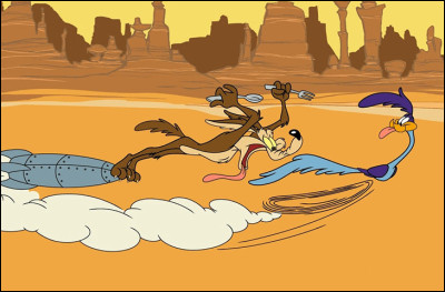 Durant quelle décennie a été créé le personnage de Bip Bip, oiseau très rapide pourchassé par Vil Coyote ?