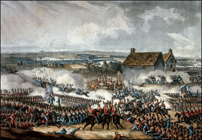 En 1815, l'armée napoléonienne est vaincue à Waterloo : c'était le ...