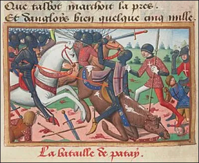 Ce 18 juin, un mois après la libération d'Orléans par Jeanne d'Arc, l'armée française remporte sur les Anglais la bataille de Patay : c'était en ...