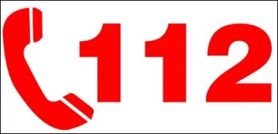 Si vous composez le 112 sur votre téléphone, vous obtenez...