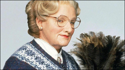 Quel acteur porte une perruque pour devenir "Madame Doubtfire" dans un film de 1993 ?