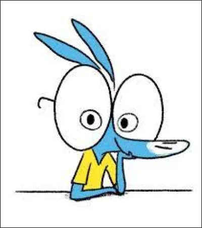 Qui est ce petit âne bleu, héros d'une bande dessinée puis d'une série télé d'animation ?